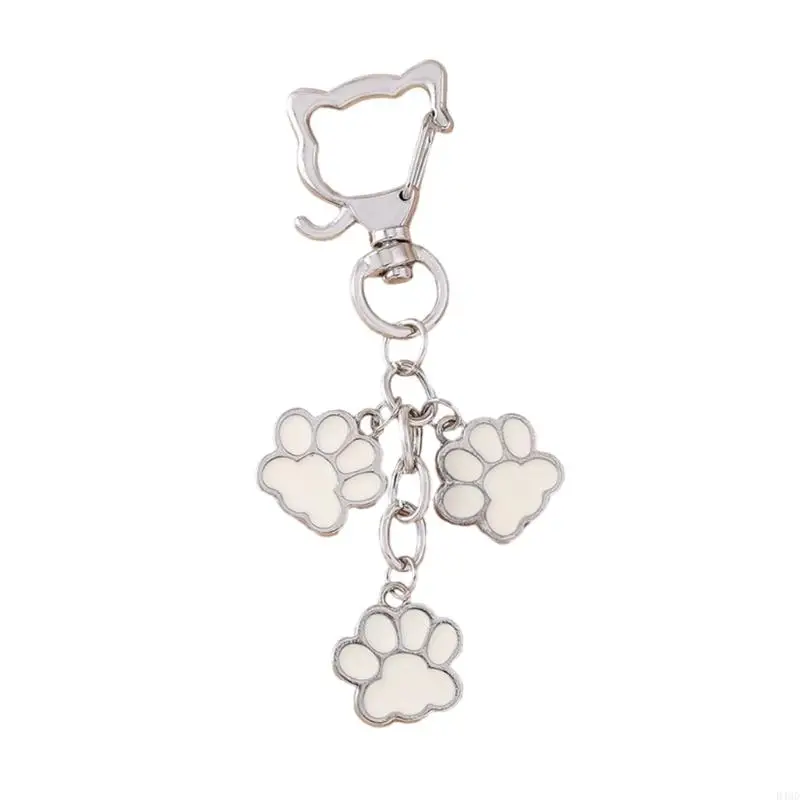 652F Fun and Unique Cats Paws Bag Decoration for Cats Enthusiasts Practical Alloy Bag Pendant Keychain Great for Keys
652F Fun and Unique Cats Paws Bag Decoration for Cats Enthusiasts Practical Alloy Bag Pendant Keychain Great for Keys