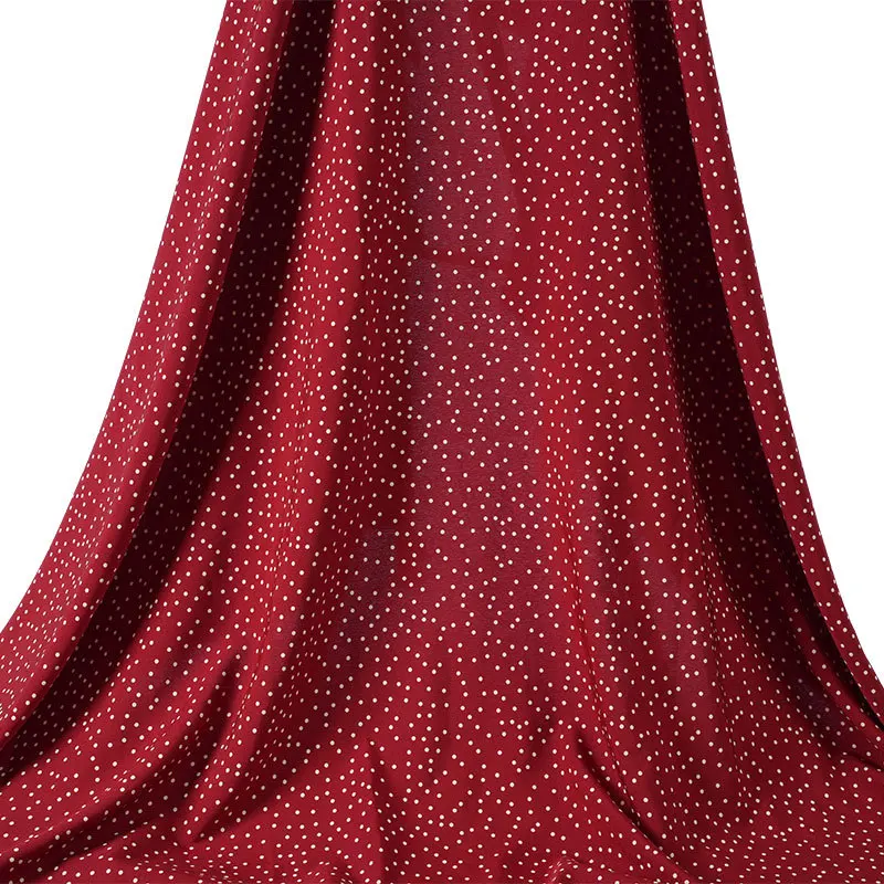 Тонкая ткань шириной 150 см, 105 г/м, 100D для классических брюк, занавески для одежды с небольшим точечным принтом, эластичная швейная ткань с четырьмя сторонами R644
Тонкая ткань шириной 150 см, 105 г/м, 100D для классических брюк, занавески для одежды с небольшим точечным принтом, эластичная швейная ткань с четырьмя сторонами R644