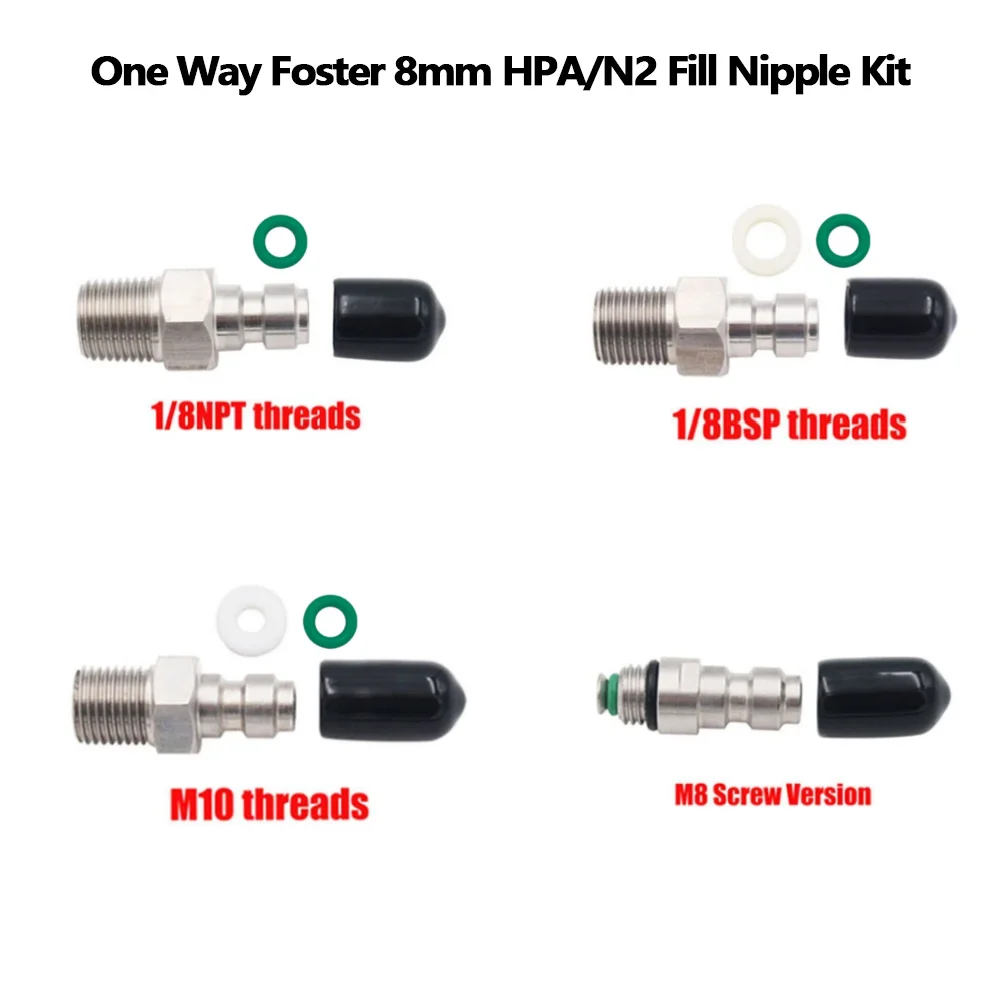 Quick Connect Valve for High Pressure Applications Featuring an 8mm Male Connector and M10*1 NPT/M8 Compatibility
Quick Connect Valve for High Pressure Applications Featuring an 8mm Male Connector and M10*1 NPT/M8 Compatibility