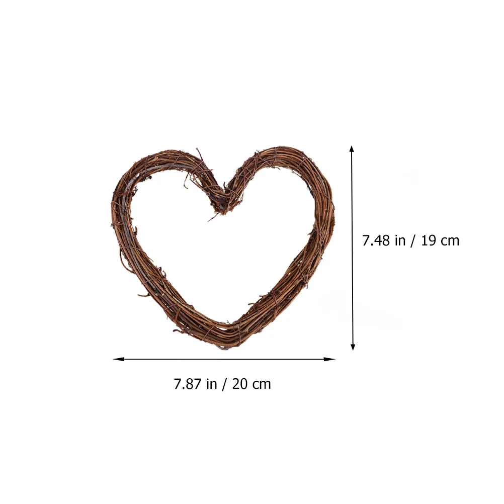 5pcs Christmas Wreath Heart Rattan Natural Tree naments DIY Decorations Holiday Party Front Door Hangings
5pcs Christmas Wreath Heart Rattan Natural Tree naments DIY Decorations Holiday Party Front Door Hangings
