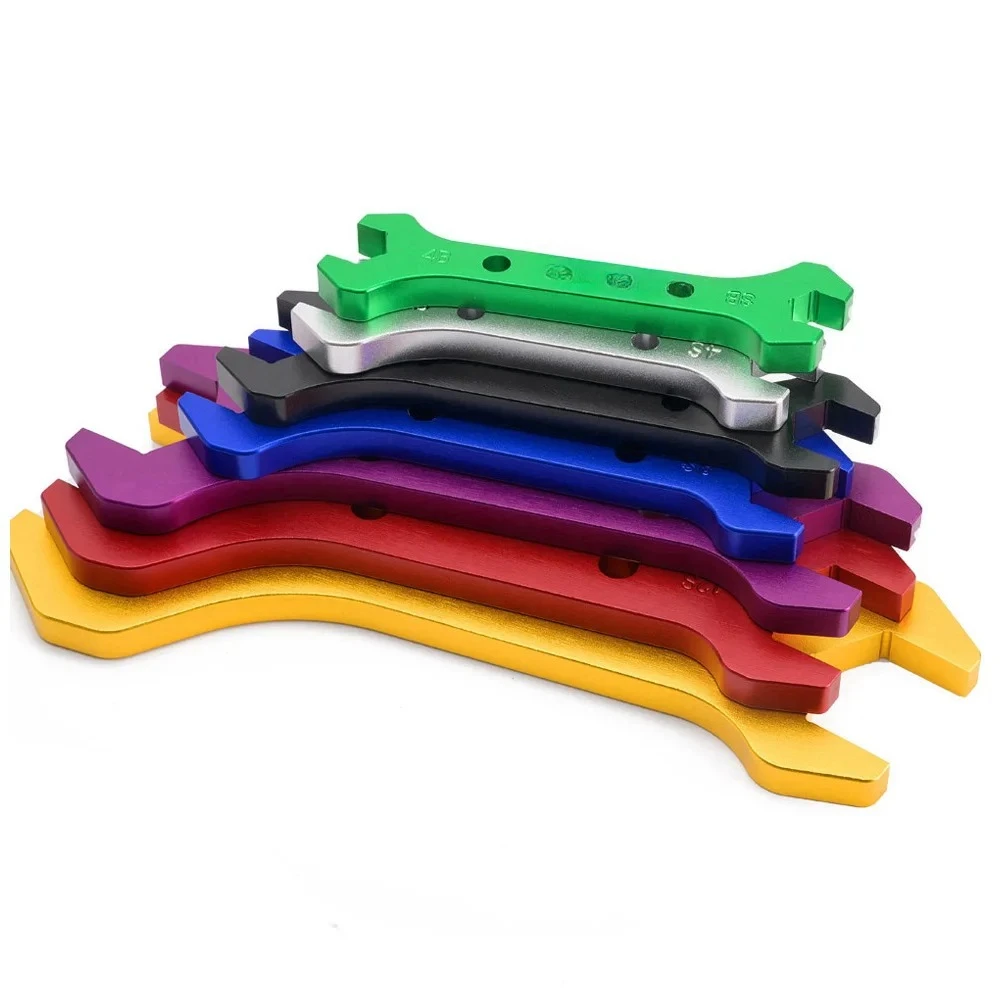 7 Pcs AN3-AN20 Universal Billet Aluminum Double Ended AN Fitting Socket Wrench Spanner Tool Kit Wrench
7 Pcs AN3-AN20 Universal Billet Aluminum Double Ended AN Fitting Socket Wrench Spanner Tool Kit Wrench
