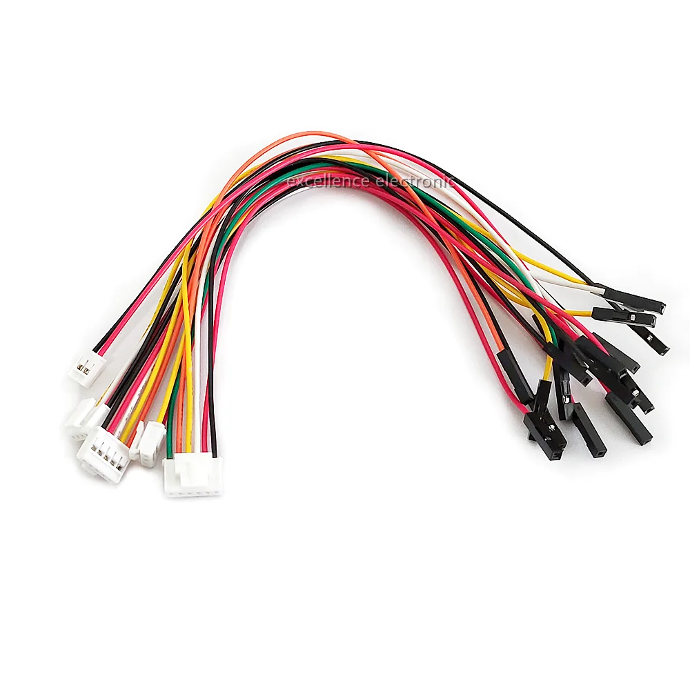 5Pcs HY2.0 to Dupont Line Electronic Wire-2P/3P/4P/5P/6P/8P/10 Pin To 2.54mm Dupont Male/Female Wire Connector 26AWG 20cm Cable
5Pcs HY2.0 to Dupont Line Electronic Wire-2P/3P/4P/5P/6P/8P/10 Pin To 2.54mm Dupont Male/Female Wire Connector 26AWG 20cm Cable