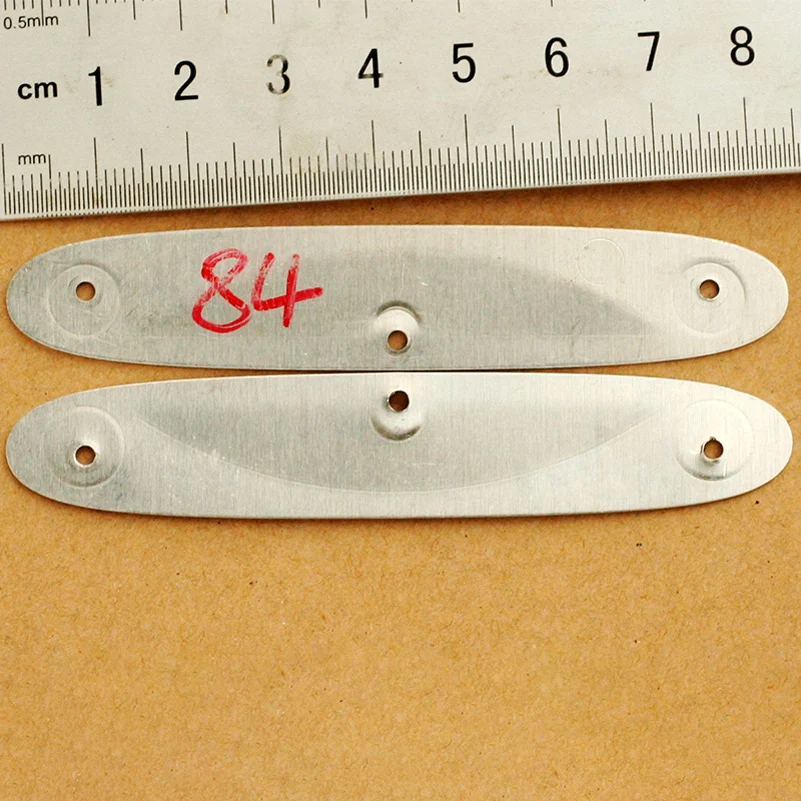 2pcs/lot Aluminum Alloy Knife Back Spacer Board Liners Lining Partition Plate for 84MM VICTORINOX Swiss Army EXCELSIOR Knives
2pcs/lot Aluminum Alloy Knife Back Spacer Board Liners Lining Partition Plate for 84MM VICTORINOX Swiss Army EXCELSIOR Knives