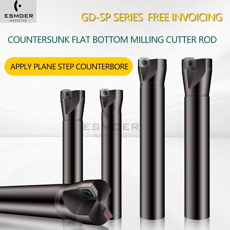 GD SP06 09 11 14 14-48 C16T2 C20T2 C25T2 C32T2 Counterbore Flat Bottom End Milling Cutter Arbor CNC Lathe Milling Tool Holders
GD SP06 09 11 14 14-48 C16T2 C20T2 C25T2 C32T2 Counterbore Flat Bottom End Milling Cutter Arbor CNC Lathe Milling Tool Holders
