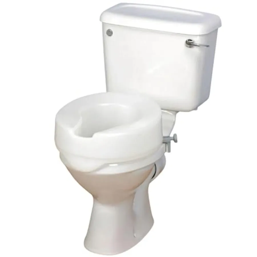 Ashby EasyFit Raised Toilet Seat 4" 10 cm Height Secure Locking Design for Standard Toilets REF 63144
Ashby EasyFit Raised Toilet Seat 4" 10 cm Height Secure Locking Design for Standard Toilets REF 63144