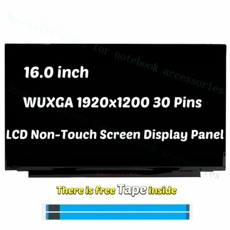 A++ 16" WUXGA LCD IPS Display Screen LED Panel N160JCE-ELL 1920x1200 300nits 30pins
A++ 16" WUXGA LCD IPS Display Screen LED Panel N160JCE-ELL 1920x1200 300nits 30pins