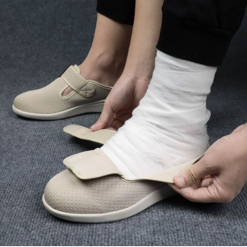 XIHAHA New Sandals Orthopedics Wide Feet Swollen Shoes Thumb Eversion Adjusting Soft Comfortable Diabetic Slippers Walking Shoes
XIHAHA New Sandals Orthopedics Wide Feet Swollen Shoes Thumb Eversion Adjusting Soft Comfortable Diabetic Slippers Walking Shoes