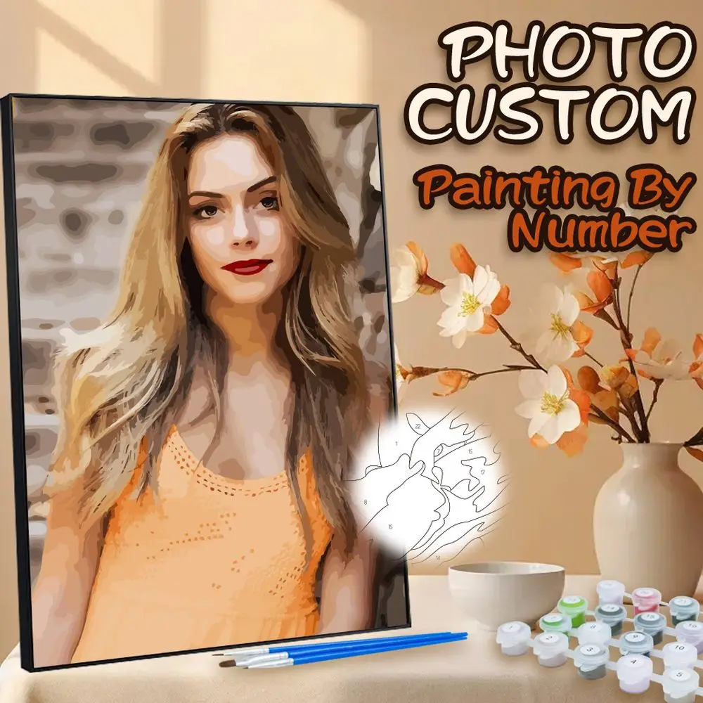 24/36/48 Color Photo Custom Acrylic Painting By Numbers For Adults Customization Of Your Own Personalized Photo Coloring By Numb
24/36/48 Color Photo Custom Acrylic Painting By Numbers For Adults Customization Of Your Own Personalized Photo Coloring By Numb