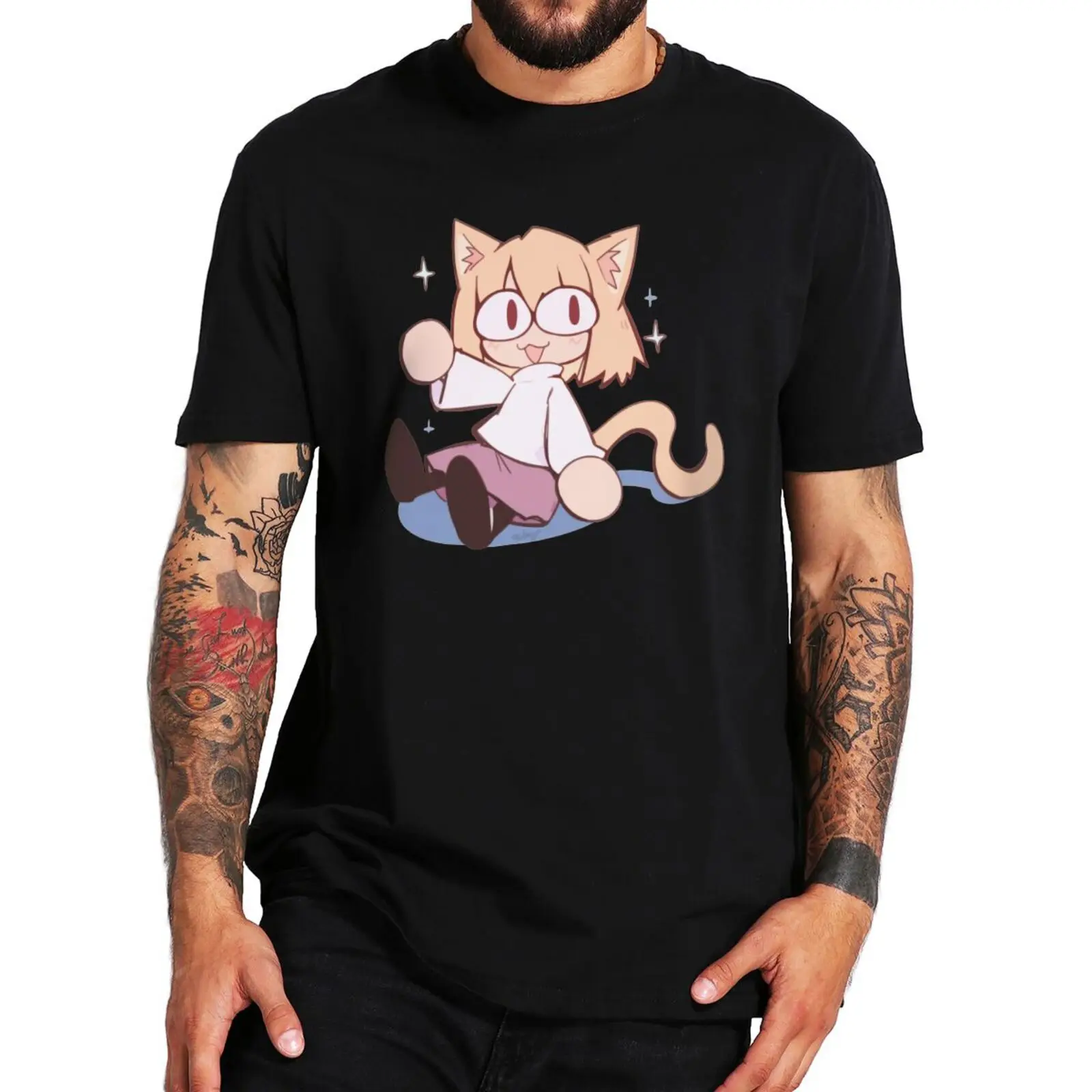 Kawaii Neco Arc Meme Tshirt Tsukihime Arcueid Brunestud Japanese Anime Funny Cute T Shirt For Video Game Fans 100% CottonF
Kawaii Neco Arc Meme Tshirt Tsukihime Arcueid Brunestud Japanese Anime Funny Cute T Shirt For Video Game Fans 100% CottonF