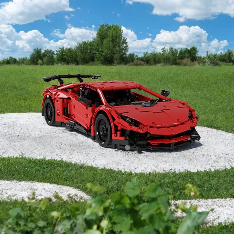 1979 шт. MOC с дистанционным управлением Lamborghiniseses Aventador SV, строительные блоки, сделай сам, креативная строительная игрушка, подарок на день рождения для мальчиков
1979 шт. MOC с дистанционным управлением Lamborghiniseses Aventador SV, строительные блоки, сделай сам, креативная строительная игрушка, подарок на день рождения для мальчиков