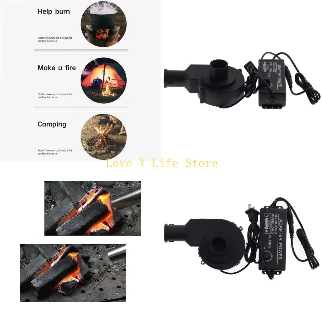 L74C 155x98x67mm Blower BBQ Fan 12V High-Performance AC 100V-240V Powered Air Blower
L74C 155x98x67mm Blower BBQ Fan 12V High-Performance AC 100V-240V Powered Air Blower