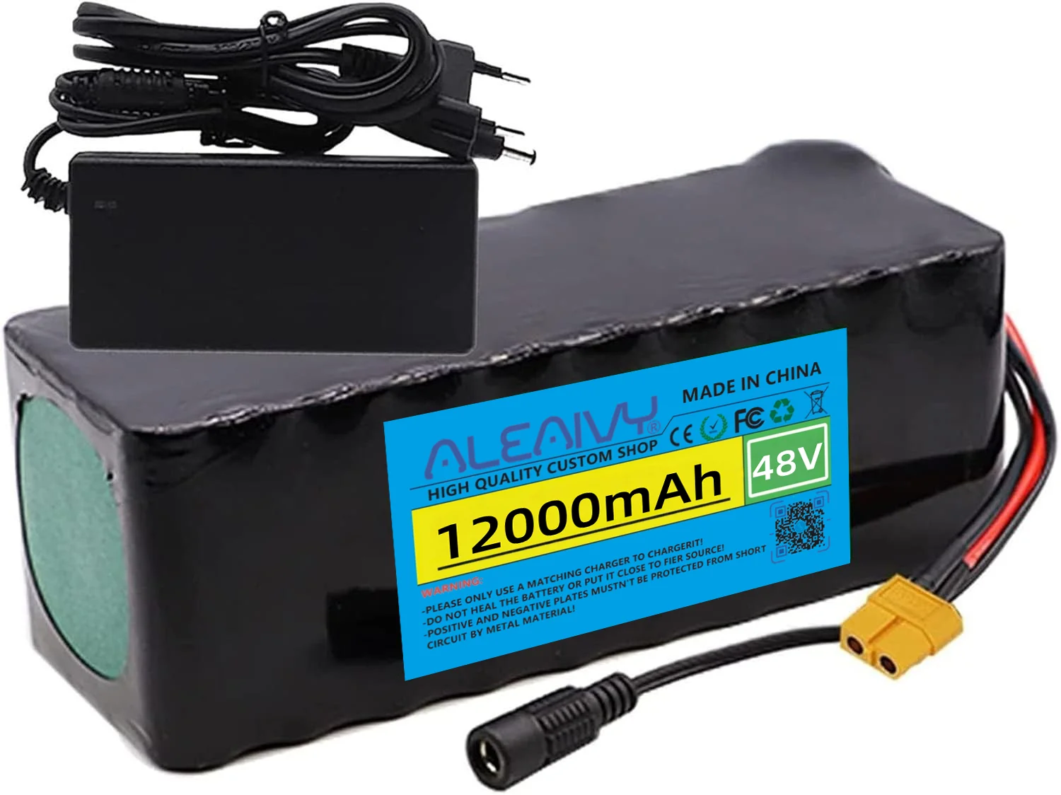 48V 12000Ah Lithium Ion Battery,High Power 13S5P Rechargeable Waterproof PVC Battery,for 200W 500W 1000W Motor
48V 12000Ah Lithium Ion Battery,High Power 13S5P Rechargeable Waterproof PVC Battery,for 200W 500W 1000W Motor