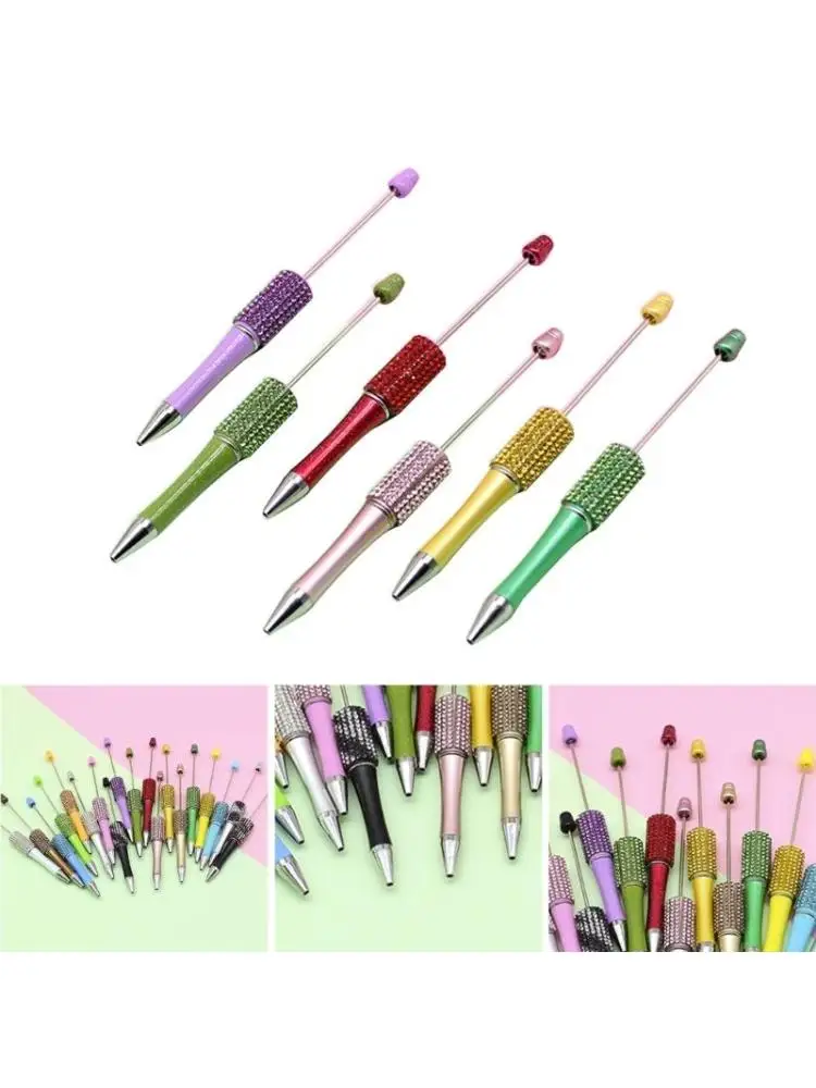 Retractable Ballpoint Pen Beadable Ballpoint Pen Write Smoothly Office Writing Supplies for Kid Adult
Retractable Ballpoint Pen Beadable Ballpoint Pen Write Smoothly Office Writing Supplies for Kid Adult