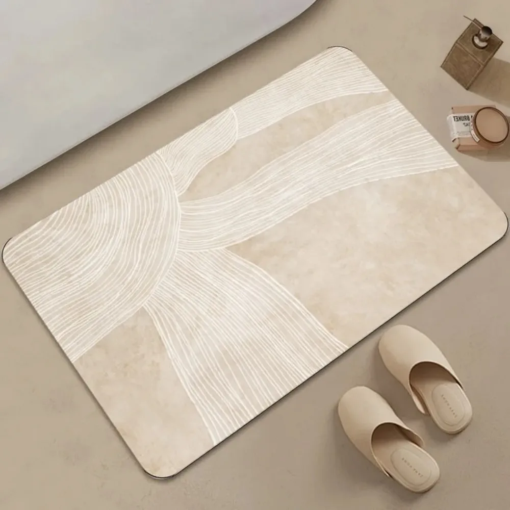 VIKAMA Scandinavian Style Decora Doormat Beige And White Lines Of Art Sense Of Non Slip Wear Resistant Floor Mats Home Decora
VIKAMA Scandinavian Style Decora Doormat Beige And White Lines Of Art Sense Of Non Slip Wear Resistant Floor Mats Home Decora