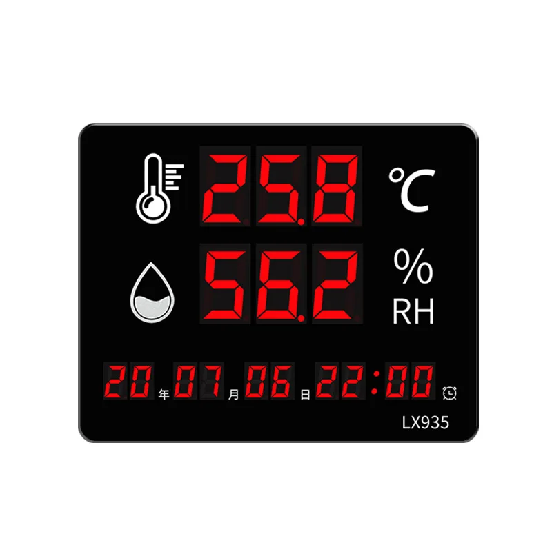 Industrial Grade High-precision Temperature and Humidity Meter Wall-mounted Digital Display
Industrial Grade High-precision Temperature and Humidity Meter Wall-mounted Digital Display