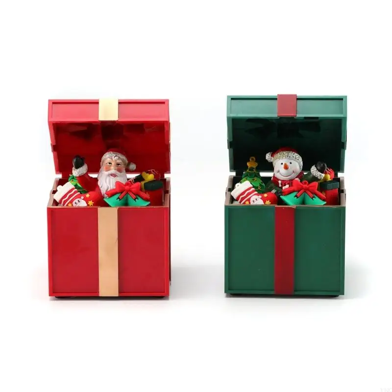 LED Musical Gift Boxes For Christmas Songs Playbacks Shatterproofs PC Materials Two Power Option Home Party Decoration Y4QC
LED Musical Gift Boxes For Christmas Songs Playbacks Shatterproofs PC Materials Two Power Option Home Party Decoration Y4QC