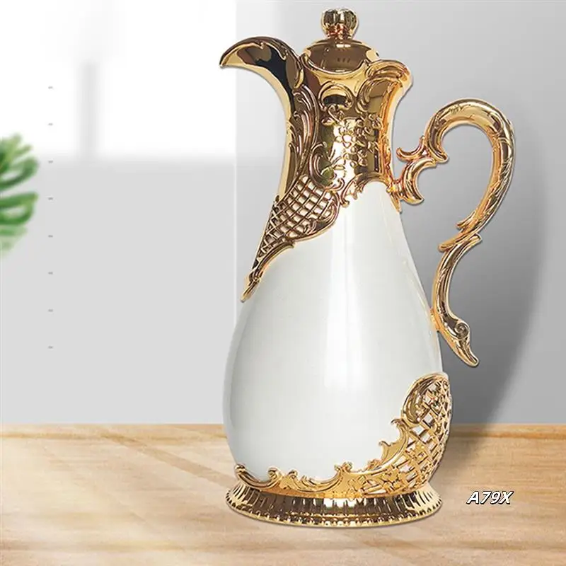 Arabic Thermos Pot Household Hot Water Pot Thermos Bottle Glass-Lined Thermos Pot Iron-Shell Thermos Pot
Arabic Thermos Pot Household Hot Water Pot Thermos Bottle Glass-Lined Thermos Pot Iron-Shell Thermos Pot