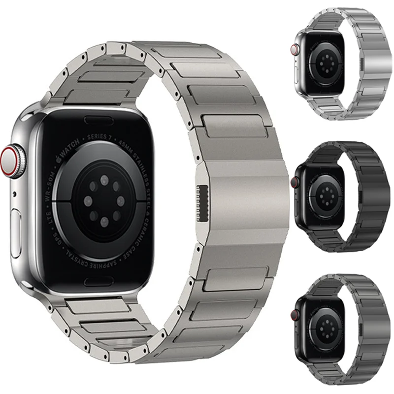 Роскошный титановый ремешок Fpr Apple Watch Ultra 3 2 1 49 мм, металлический ремешок для iwatch Series 11 10 9 8 7 6 SE 5 4 46 мм 45 мм 44 мм браслет
Роскошный титановый ремешок Fpr Apple Watch Ultra 3 2 1 49 мм, металлический ремешок для iwatch Series 11 10 9 8 7 6 SE 5 4 46 мм 45 мм 44 мм браслет