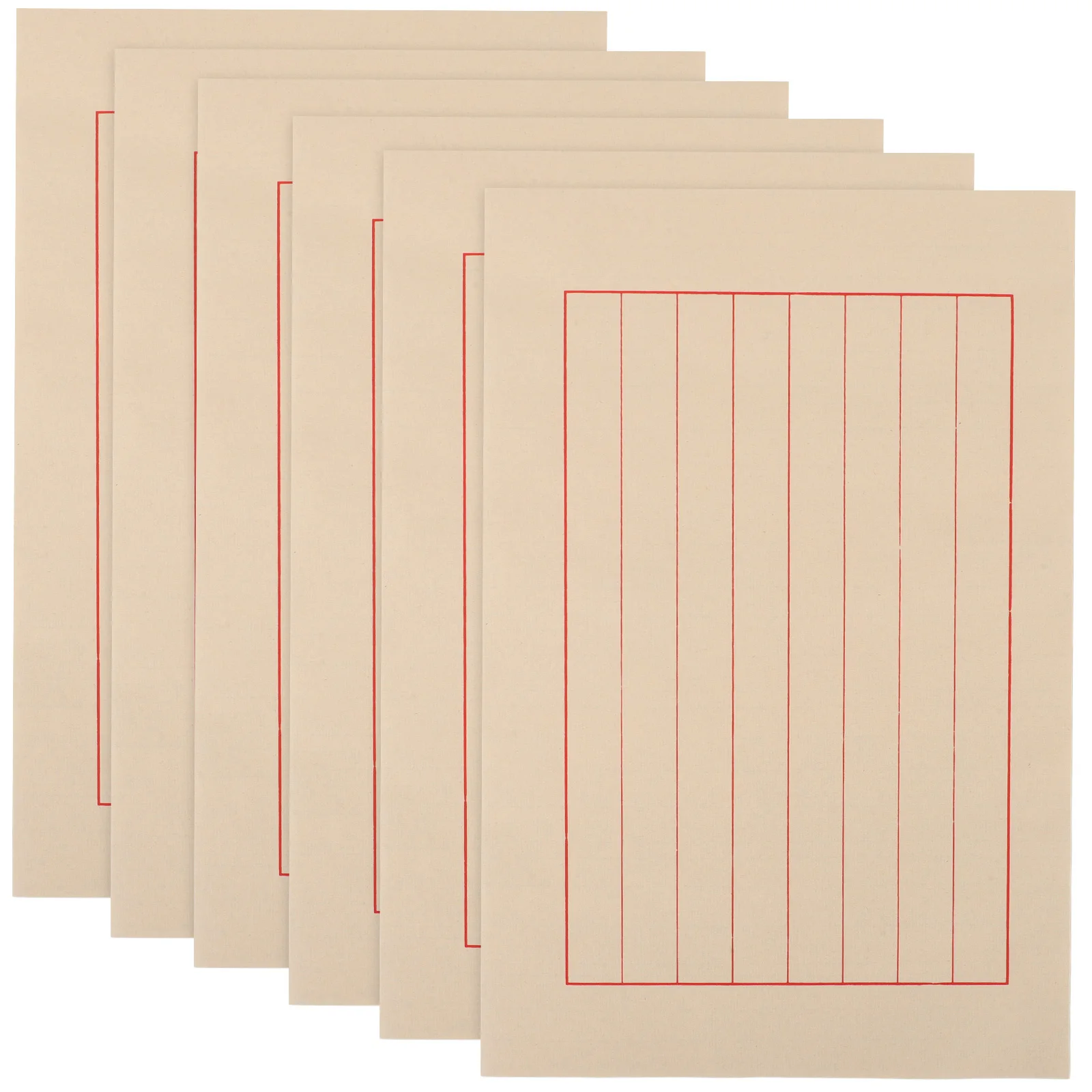 50 Sheets Rice Paper Calligraphy Writing Practice Chinese Xuan Paper 1 5cm Red Grid Fade Resistant Supplies
50 Sheets Rice Paper Calligraphy Writing Practice Chinese Xuan Paper 1 5cm Red Grid Fade Resistant Supplies