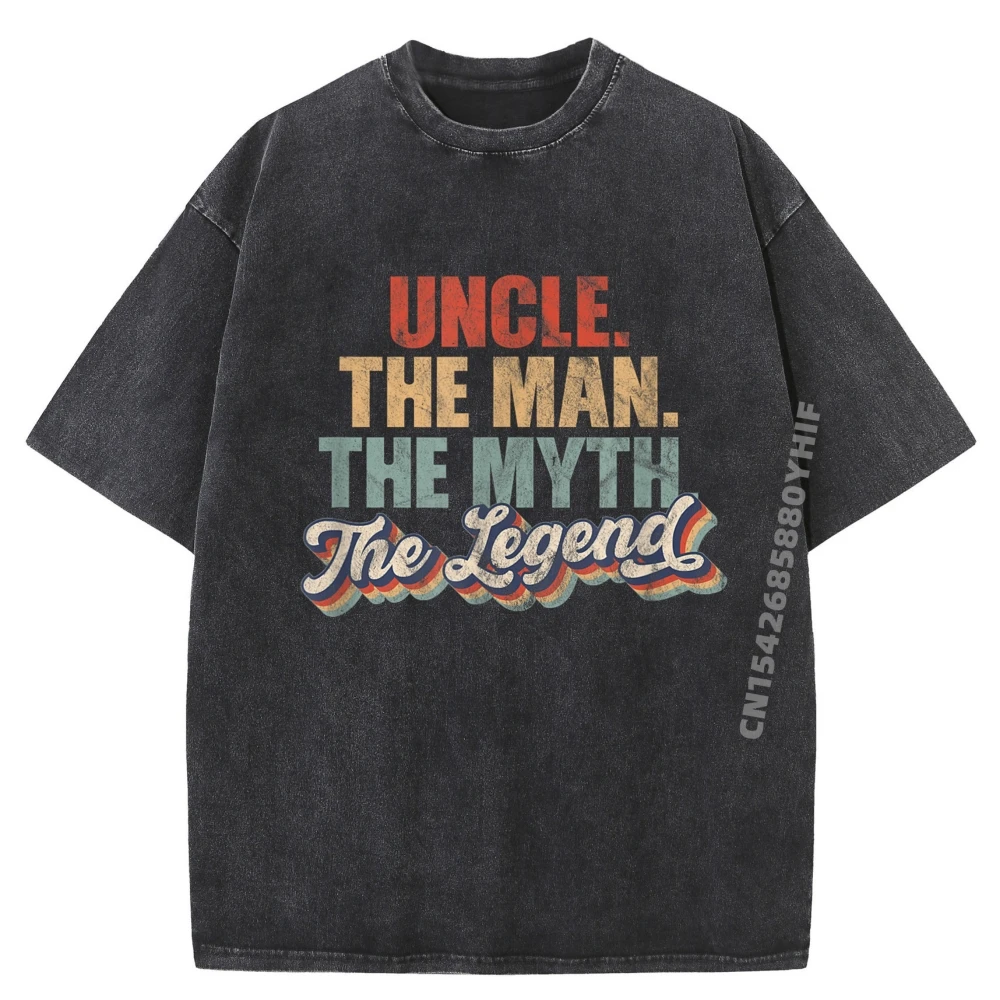Special Male T-shirt Man Uncle The Man The Myth Normal Tees Luxury Designer Mens Casual Printed Tee-Shirts Retro Washed Shirt
Special Male T-shirt Man Uncle The Man The Myth Normal Tees Luxury Designer Mens Casual Printed Tee-Shirts Retro Washed Shirt