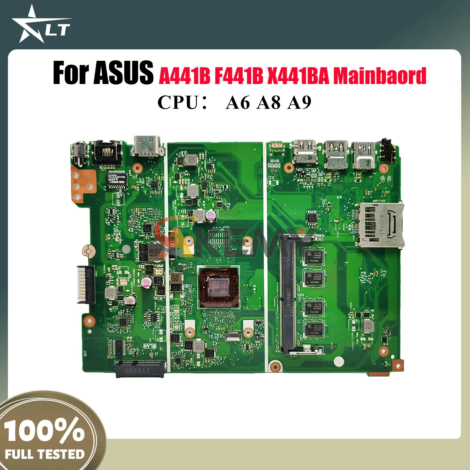 X441BA Материнская плата для ноутбука ASUS VivoBook A441B F441B X441B X441BA Материнская плата для ноутбука с процессором A6 A8 A9 tests ОК быстрая доставка
X441BA Материнская плата для ноутбука ASUS VivoBook A441B F441B X441B X441BA Материнская плата для ноутбука с процессором A6 A8 A9 tests ОК быстрая доставка