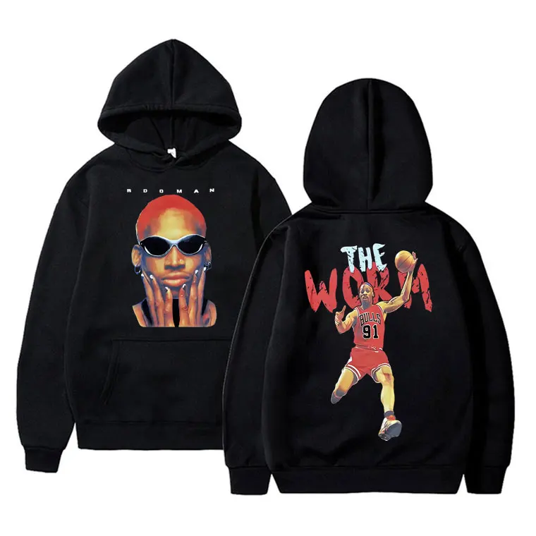 Vintage The Worm Dennis Rodman Graphics Hoodie Men Women Hip Hop Fashion Oversize Sweatshirt Harajuku Boys Basketball Streetwear
Vintage The Worm Dennis Rodman Graphics Hoodie Men Women Hip Hop Fashion Oversize Sweatshirt Harajuku Boys Basketball Streetwear