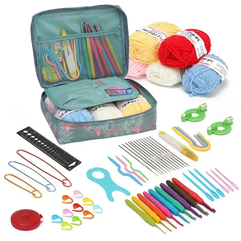 Crochet Set Beginners Handmade DIY Knitting Tools Novice Knitting Tools Storage Kit Crochet Kit
Crochet Set Beginners Handmade DIY Knitting Tools Novice Knitting Tools Storage Kit Crochet Kit