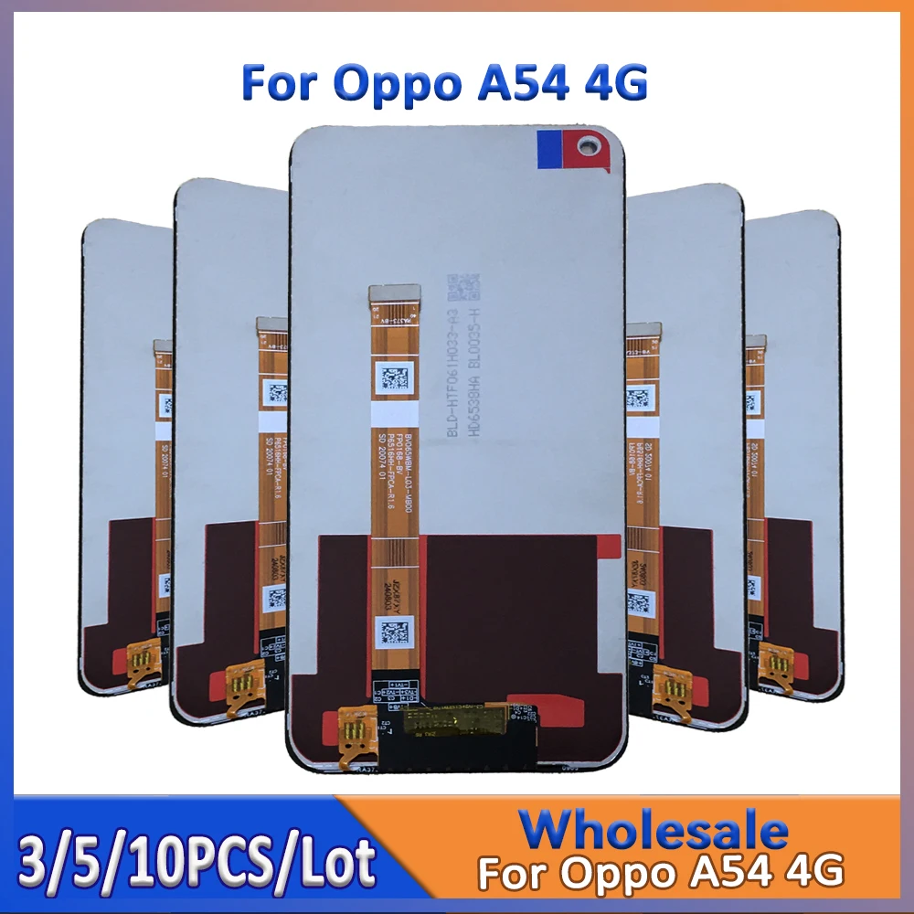 Оптовая продажа, партия 3/5/10 шт. для Oppo A54 4G CPH2239, ЖК-экран с сенсорным креплением, сменный дисплей
Оптовая продажа, партия 3/5/10 шт. для Oppo A54 4G CPH2239, ЖК-экран с сенсорным креплением, сменный дисплей