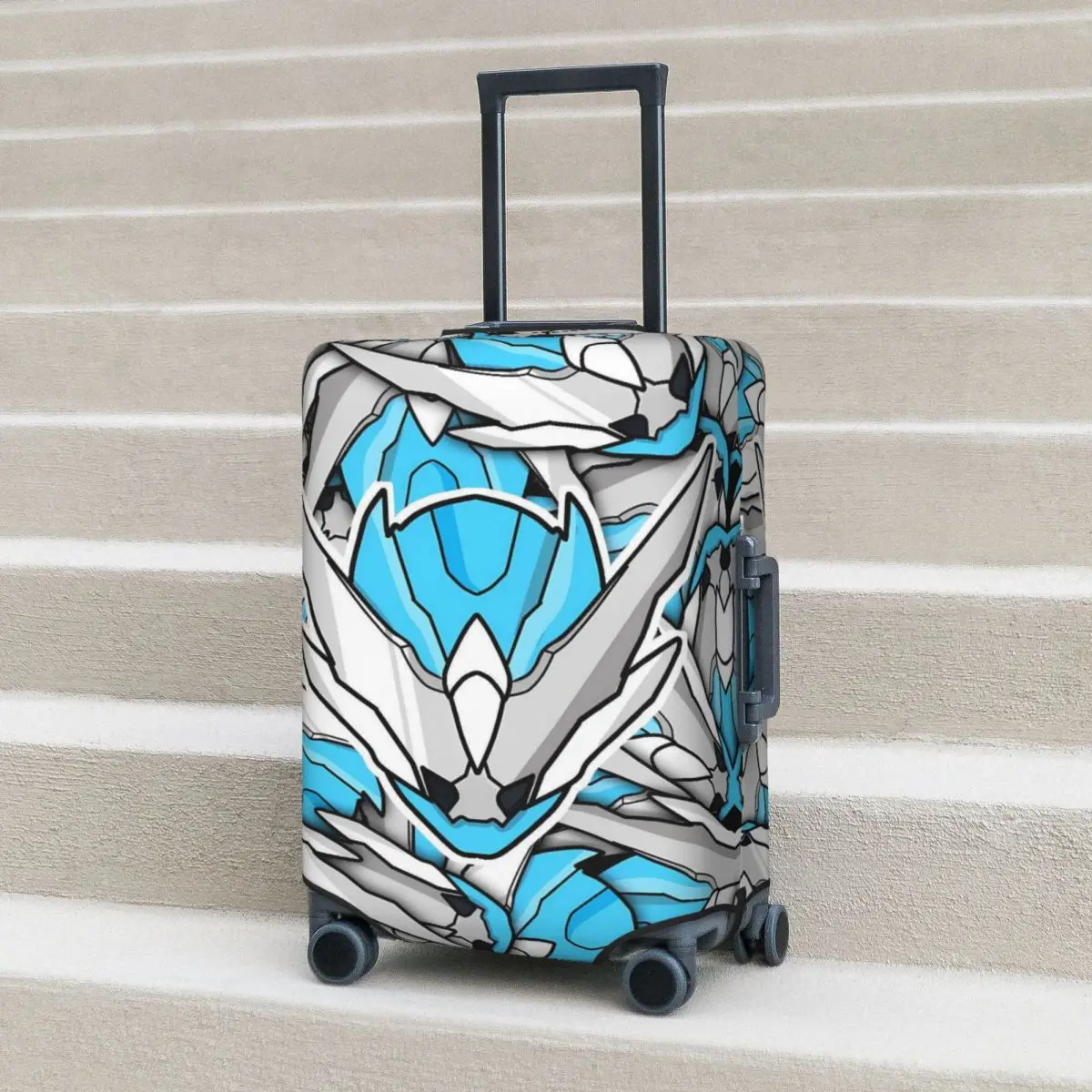 Light Blue Lineart Kamen Rider Manga Suitcase Cover Fun Business Protection Luggage Accesories Vacation
Light Blue Lineart Kamen Rider Manga Suitcase Cover Fun Business Protection Luggage Accesories Vacation