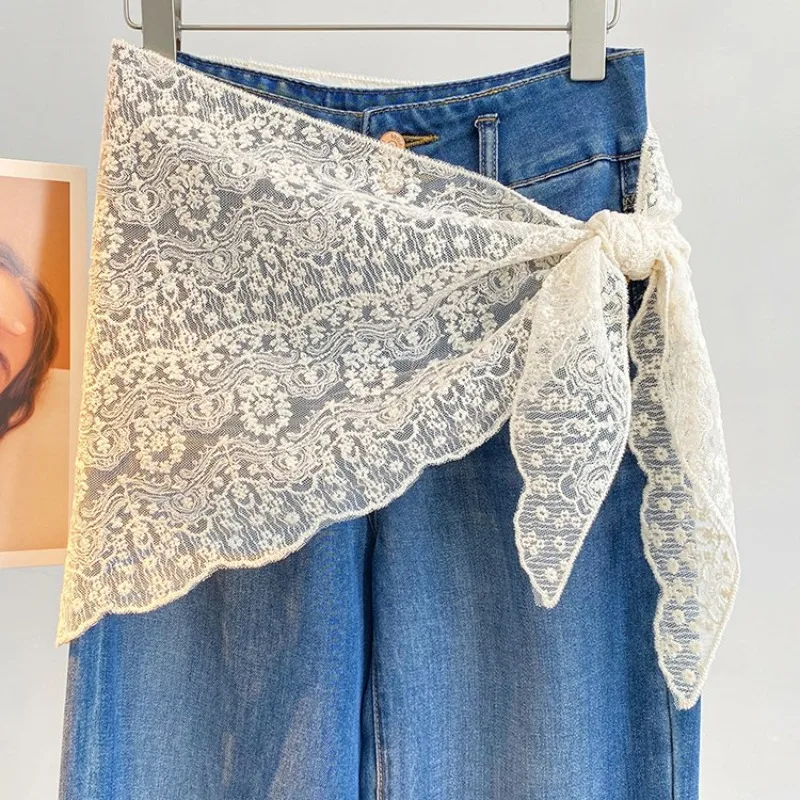 Plus Size Lace Triangle Waist Scarf Women New Layering Skirt Hip Apron Cover Non Slip Must Have for Daily Use Soft Stretchy
Plus Size Lace Triangle Waist Scarf Women New Layering Skirt Hip Apron Cover Non Slip Must Have for Daily Use Soft Stretchy