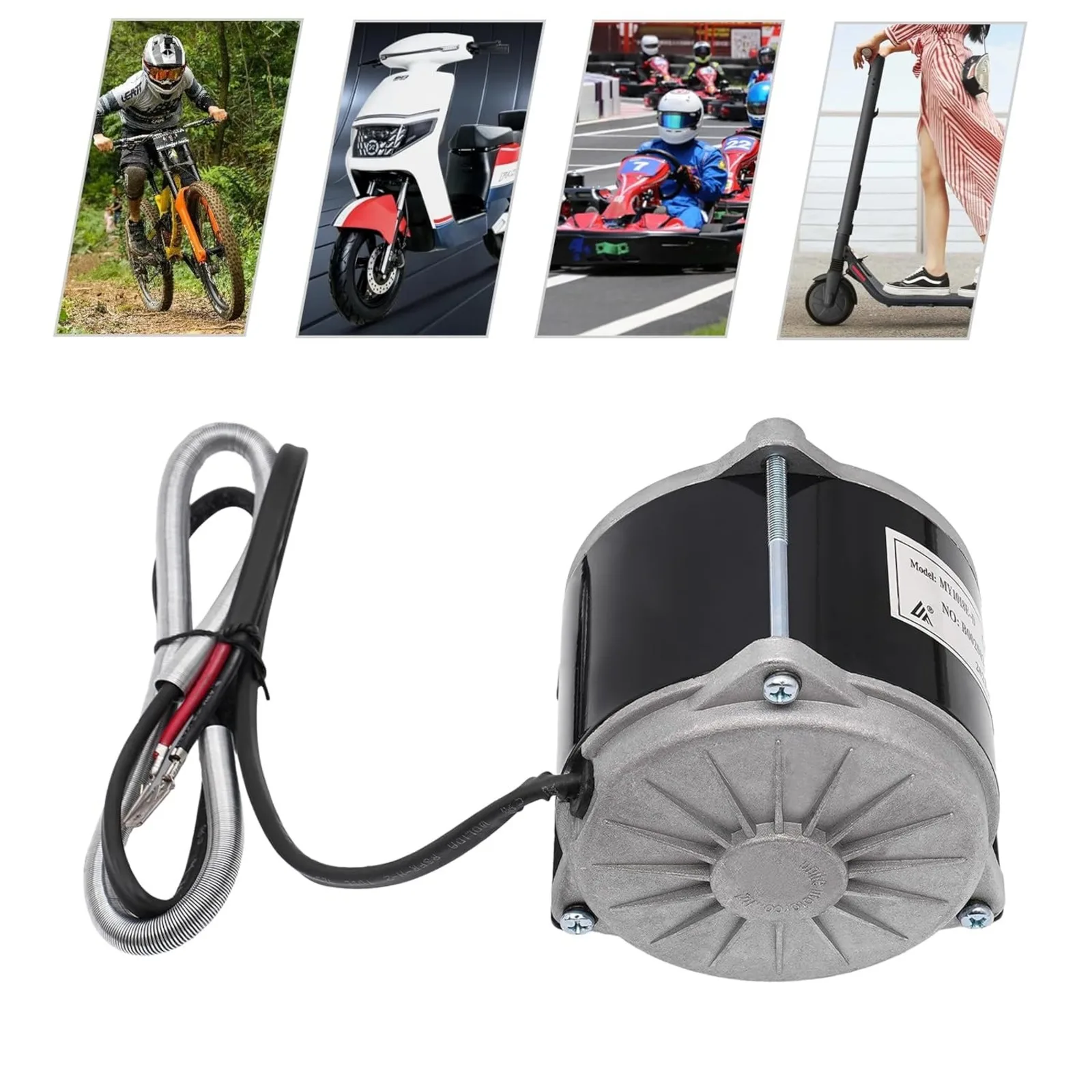 BYMAOCAR 36V 500W Gear Reduction Electric Motor, 1700RPM Electric Bicycle Brushed Motor Reductor, for Electric Bicycles
BYMAOCAR 36V 500W Gear Reduction Electric Motor, 1700RPM Electric Bicycle Brushed Motor Reductor, for Electric Bicycles
