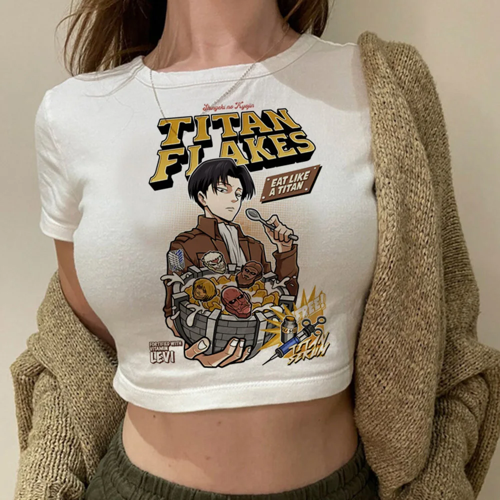 Attack on Titan crop top shoujo girl style 2000s y2k Streetwear Fairy gothic cropped babydoll girls clothing
Attack on Titan crop top shoujo girl style 2000s y2k Streetwear Fairy gothic cropped babydoll girls clothing