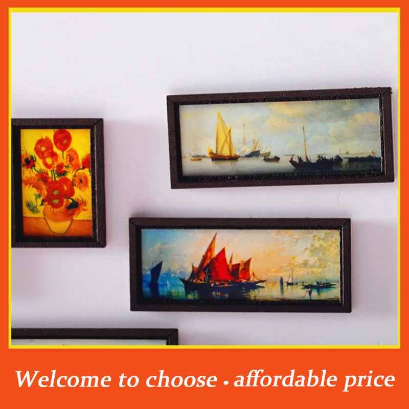 **TH 1pc new Dollhouse Miniature Photo Frame Oil Painting Wall Painting Furniture Accessories
**TH 1pc new Dollhouse Miniature Photo Frame Oil Painting Wall Painting Furniture Accessories