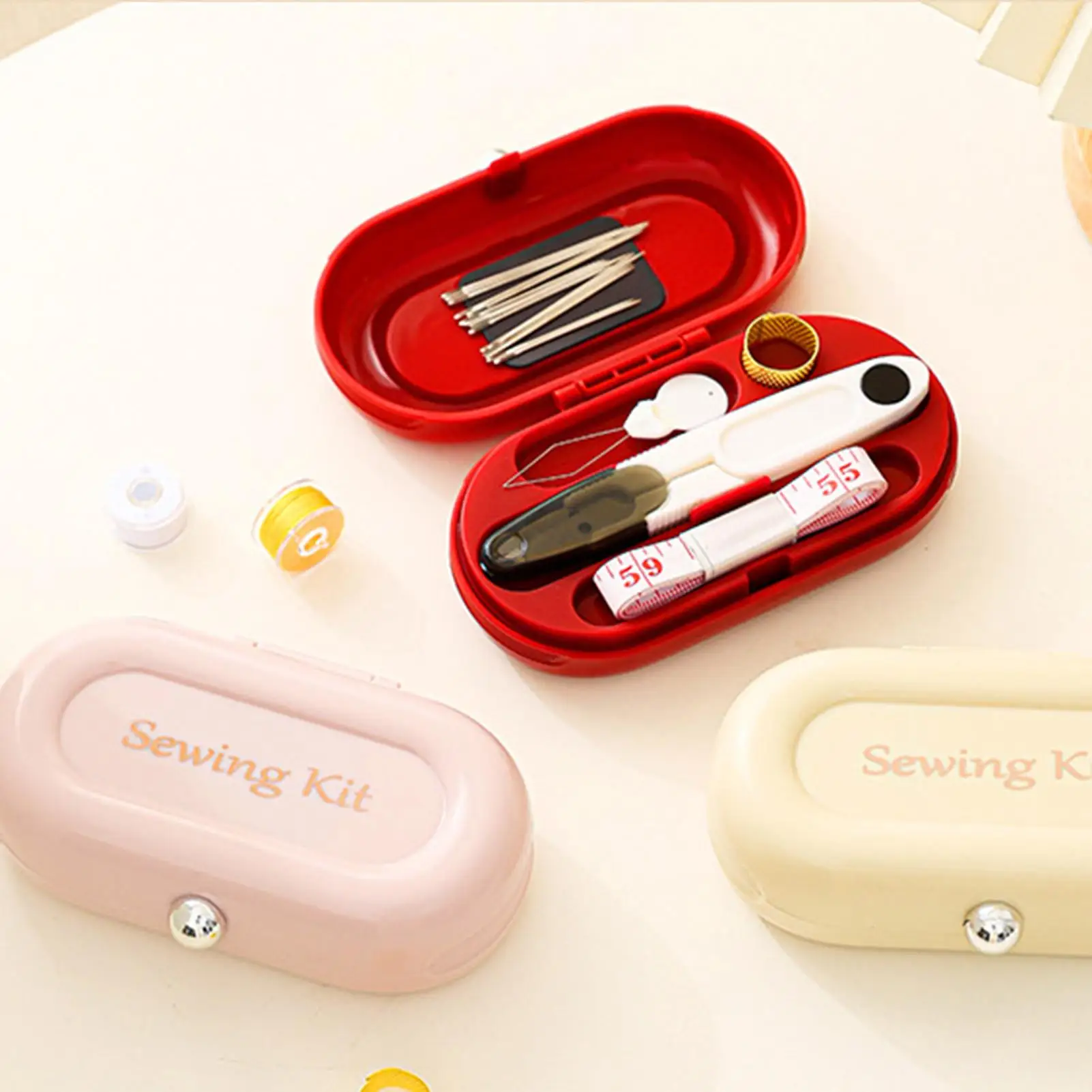Portable Sewing Kit Magnetic Portable Mending Tools Needle And Thread Set For Beginners Indoor Outdoor Travel DIY Crafting
Portable Sewing Kit Magnetic Portable Mending Tools Needle And Thread Set For Beginners Indoor Outdoor Travel DIY Crafting