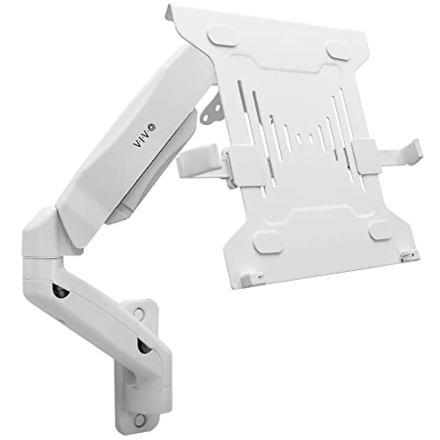 Height Adjustable Pneumatic Extended Arm Laptop Wall Mount for 10-15.6 inch Screens Aluminum Alloy Black Full Motion Articulati
Height Adjustable Pneumatic Extended Arm Laptop Wall Mount for 10-15.6 inch Screens Aluminum Alloy Black Full Motion Articulati
