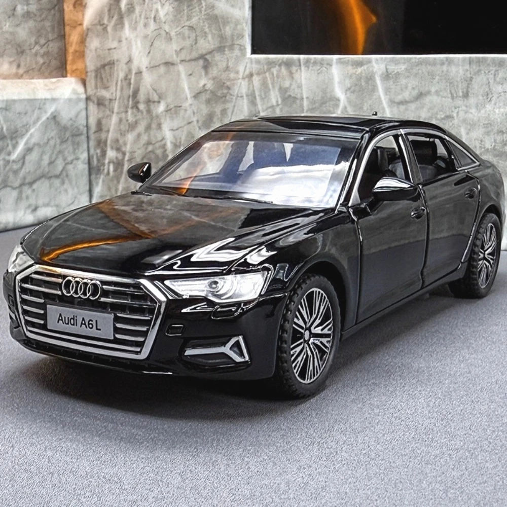 Scale 1:32 A6L A4 Alloy Sports Car Model Toy Doors Opened Shock Absorption Wheel Steering Vehicles Models Kids Holiday Gifts
Scale 1:32 A6L A4 Alloy Sports Car Model Toy Doors Opened Shock Absorption Wheel Steering Vehicles Models Kids Holiday Gifts