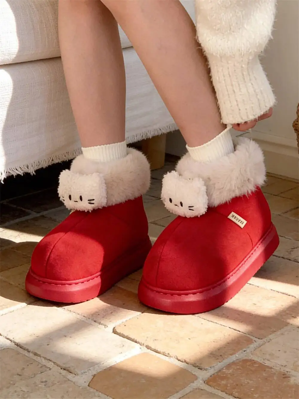 Women's Plush Snow Boots 2025 Winter Warm Fleece Lined Cat Snow Boots Cute Anti Slip Viral Outdoor Thick Winter Boots
Women's Plush Snow Boots 2025 Winter Warm Fleece Lined Cat Snow Boots Cute Anti Slip Viral Outdoor Thick Winter Boots
