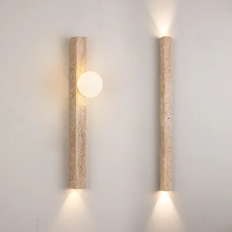 Real Stone Wall Lamp Long Sconce Light LED Lighting Fixtures Living Room Study Cafe Restaurant Backgound Aisle Bedroom Bedsides
Real Stone Wall Lamp Long Sconce Light LED Lighting Fixtures Living Room Study Cafe Restaurant Backgound Aisle Bedroom Bedsides