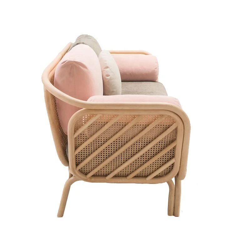 # # Beautiful mid-century modern pink fabric sofa set coffee table
# # Beautiful mid-century modern pink fabric sofa set coffee table