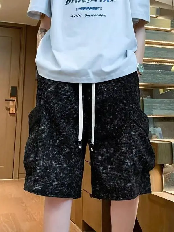 Мужские шорты свободного кроя с эффектом тай-дай, летние, прямые, с пятью карманами, повседневные, модные, американский бренд, для подростков, на каждый день
Мужские шорты свободного кроя с эффектом тай-дай, летние, прямые, с пятью карманами, повседневные, модные, американский бренд, для подростков, на каждый день