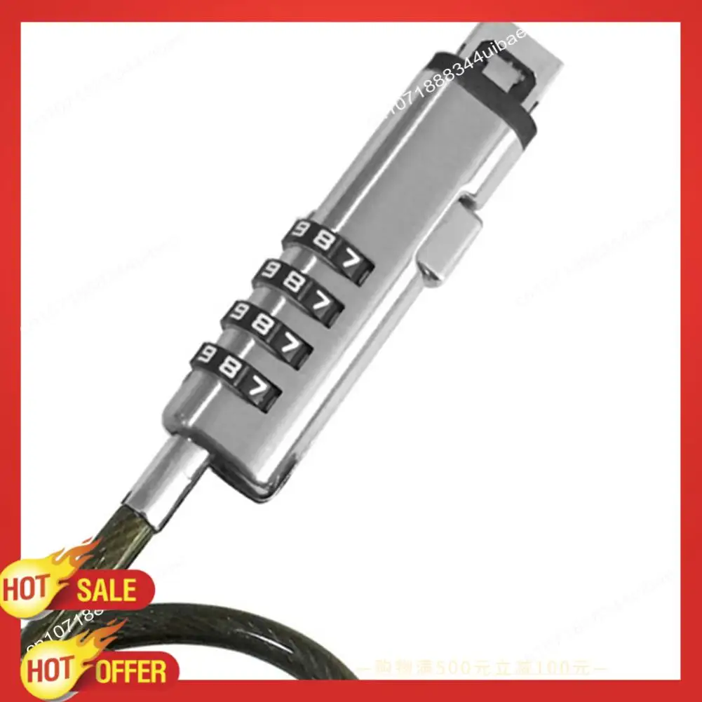 B47C 2Pcs USB Notebook Laptop Combination Lock Universal Security USB 4 Digit Combination Lock For PC Laptop Computer
B47C 2Pcs USB Notebook Laptop Combination Lock Universal Security USB 4 Digit Combination Lock For PC Laptop Computer