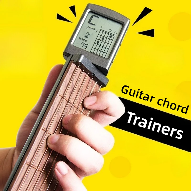 Guitar Chord Practice Device Comfortable Compact Portable Scalable Beginner Guitar Chord Trainers Musical Instrument Accessories
Guitar Chord Practice Device Comfortable Compact Portable Scalable Beginner Guitar Chord Trainers Musical Instrument Accessories