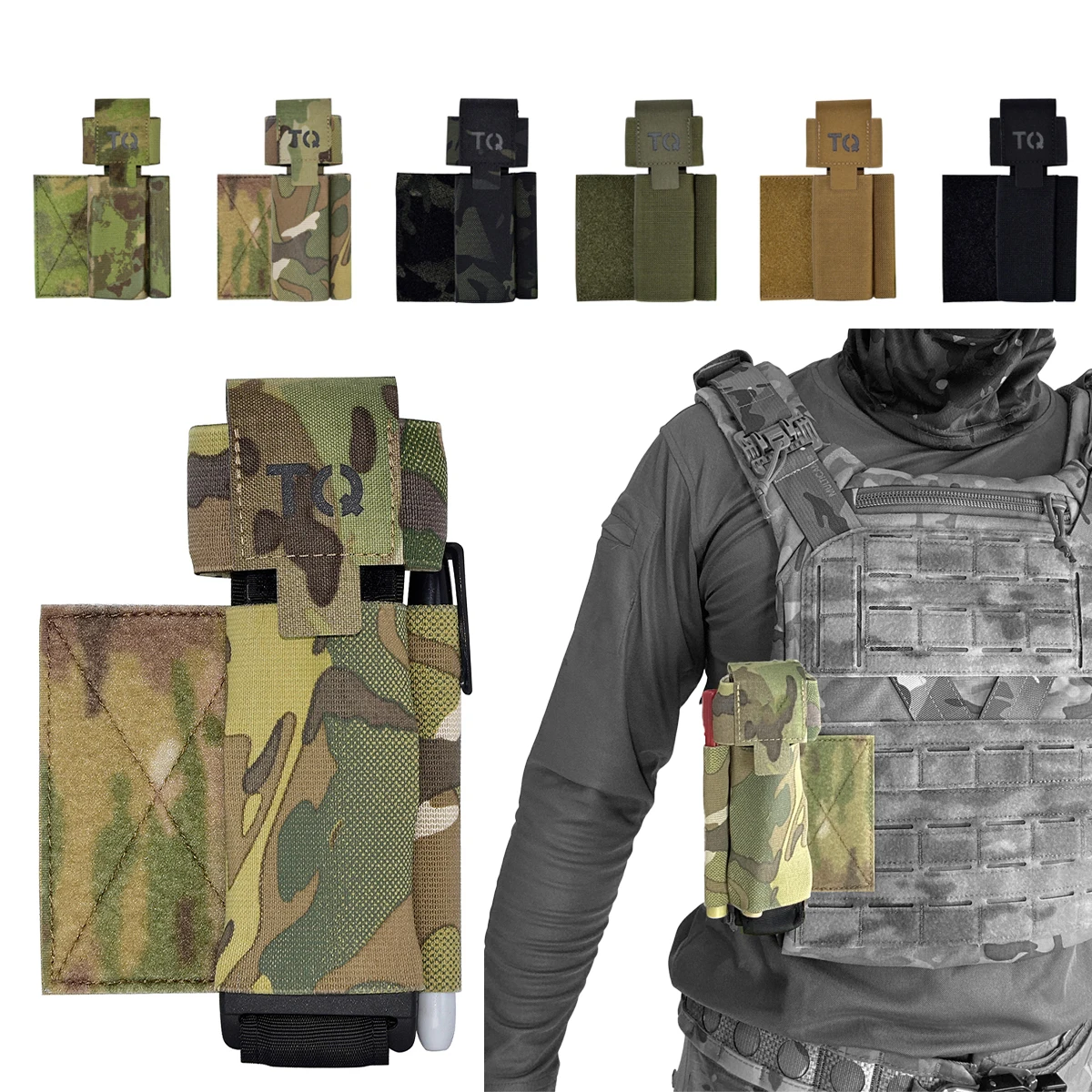 Tactical Tourniquet TQ Pouch Versatile Quick-Release Tourniquet Holder EMT Trauma Kit Micro MED Pouch Hunting Vest Accessories
Tactical Tourniquet TQ Pouch Versatile Quick-Release Tourniquet Holder EMT Trauma Kit Micro MED Pouch Hunting Vest Accessories