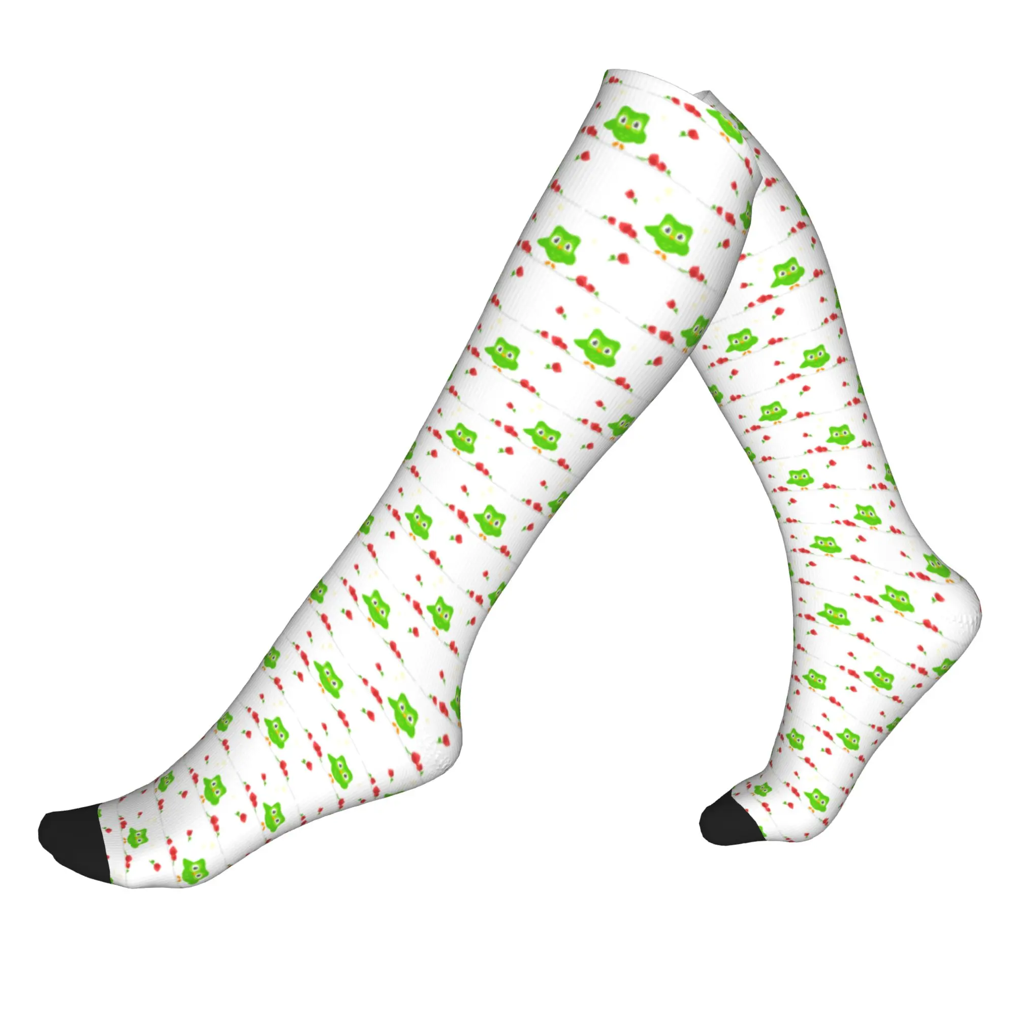 Novelty Printed Duolingos Owl Duo Socks for Women Men Stretch Summer Autumn Winter Sports Compression Socks
Novelty Printed Duolingos Owl Duo Socks for Women Men Stretch Summer Autumn Winter Sports Compression Socks