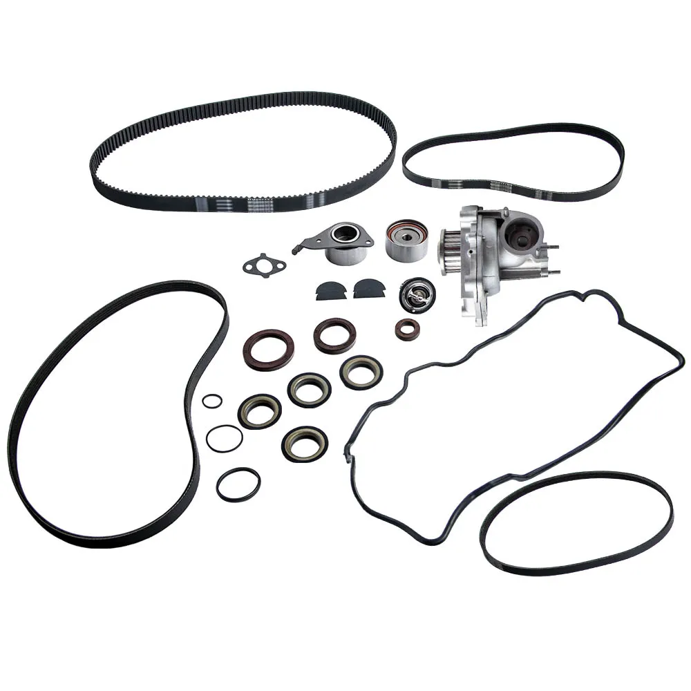 Timing Belt Kit Water Pump &Thermostat For Toyota Camry 2.2L L4 DOHC 92-01 33708
Timing Belt Kit Water Pump &Thermostat For Toyota Camry 2.2L L4 DOHC 92-01 33708