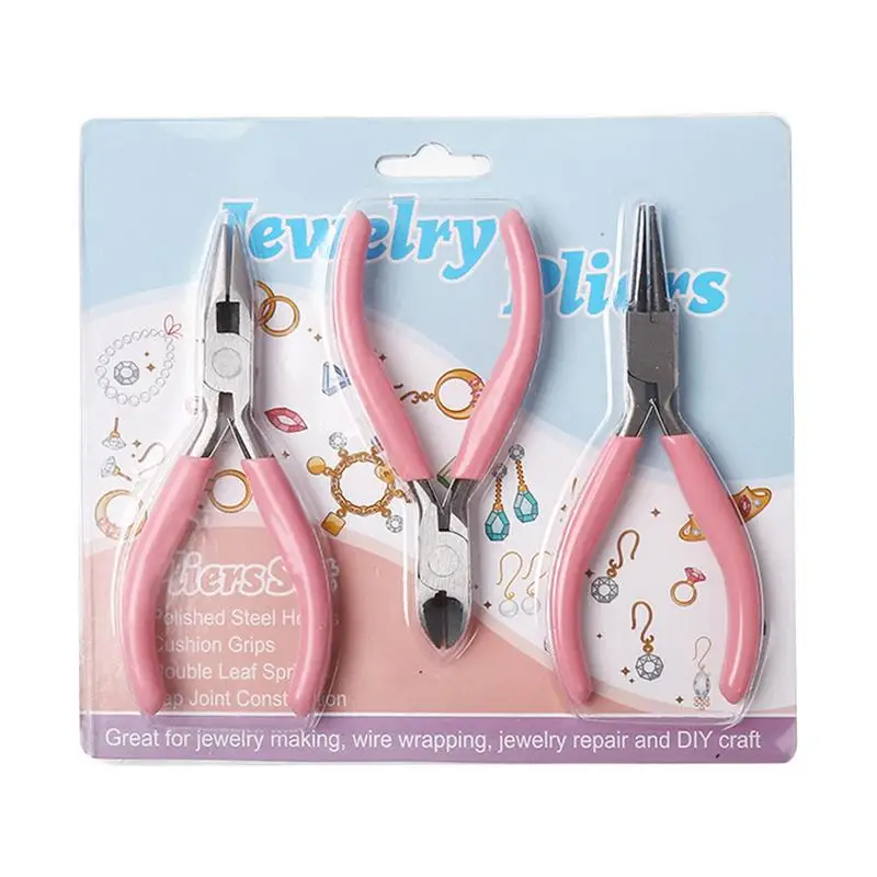 Плоскогубцы для ювелирных изделий, набор плоскогубцев из 3 предметов, набор для изготовления ювелирных изделий, серьги, подвески, браслет, бисер, ремонт для начинающих
Плоскогубцы для ювелирных изделий, набор плоскогубцев из 3 предметов, набор для изготовления ювелирных изделий, серьги, подвески, браслет, бисер, ремонт для начинающих