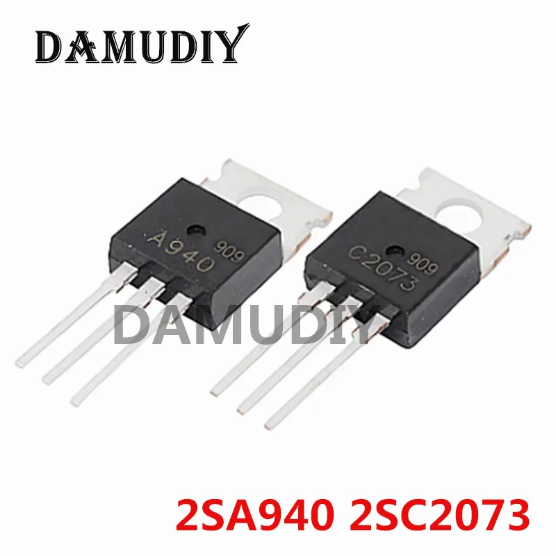 5 пар 10 шт. (5 шт. 2SA940 + 5 шт. 2SC2073) A940 C2073
5 пар 10 шт. (5 шт. 2SA940 + 5 шт. 2SC2073) A940 C2073