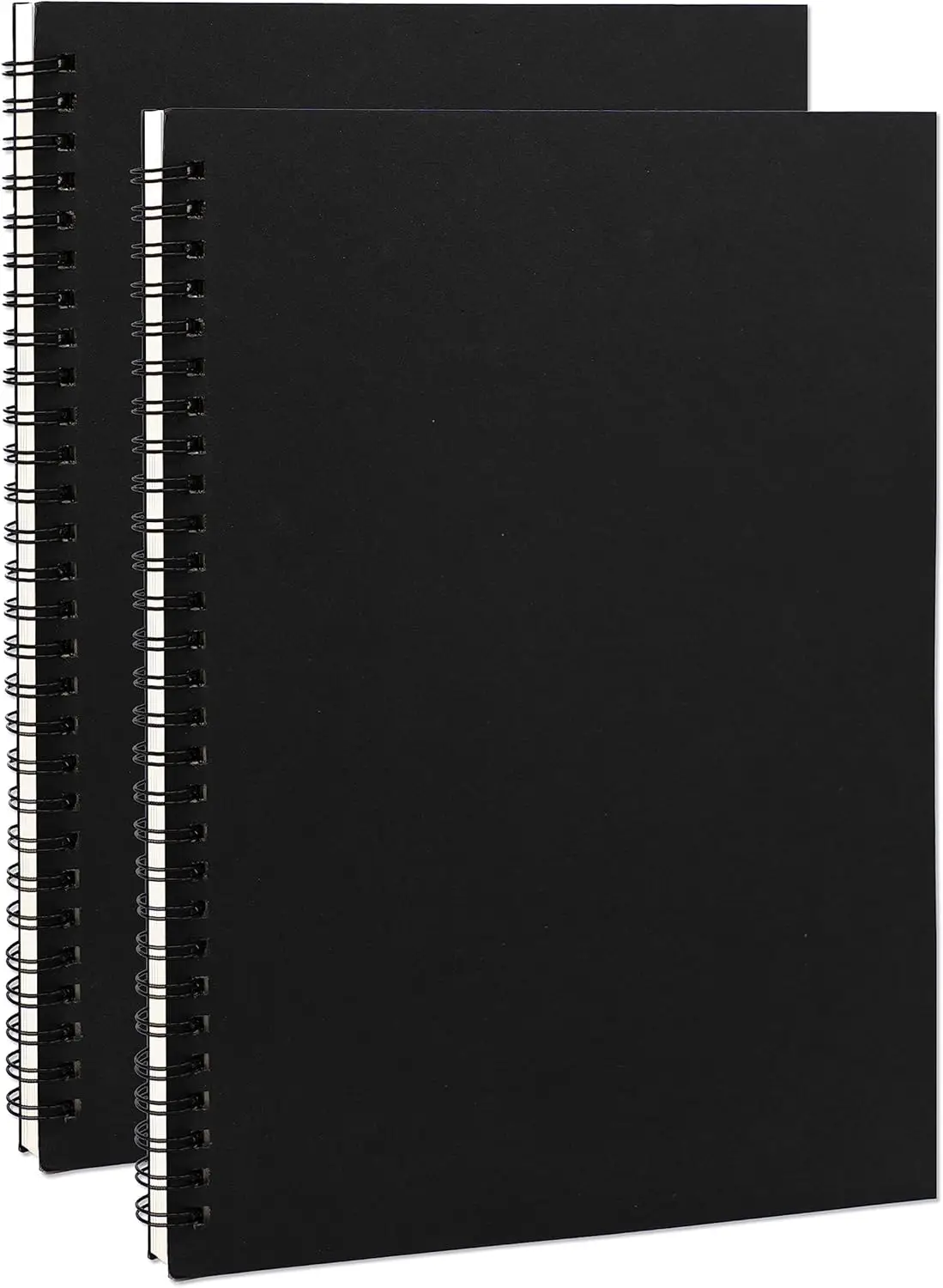 Blank Spiral Notebook 2-Pack, 10x7.5 inch 100GSM, 120 Pages Sketch Book for Drawing Journaling, Soft Cover
Blank Spiral Notebook 2-Pack, 10x7.5 inch 100GSM, 120 Pages Sketch Book for Drawing Journaling, Soft Cover