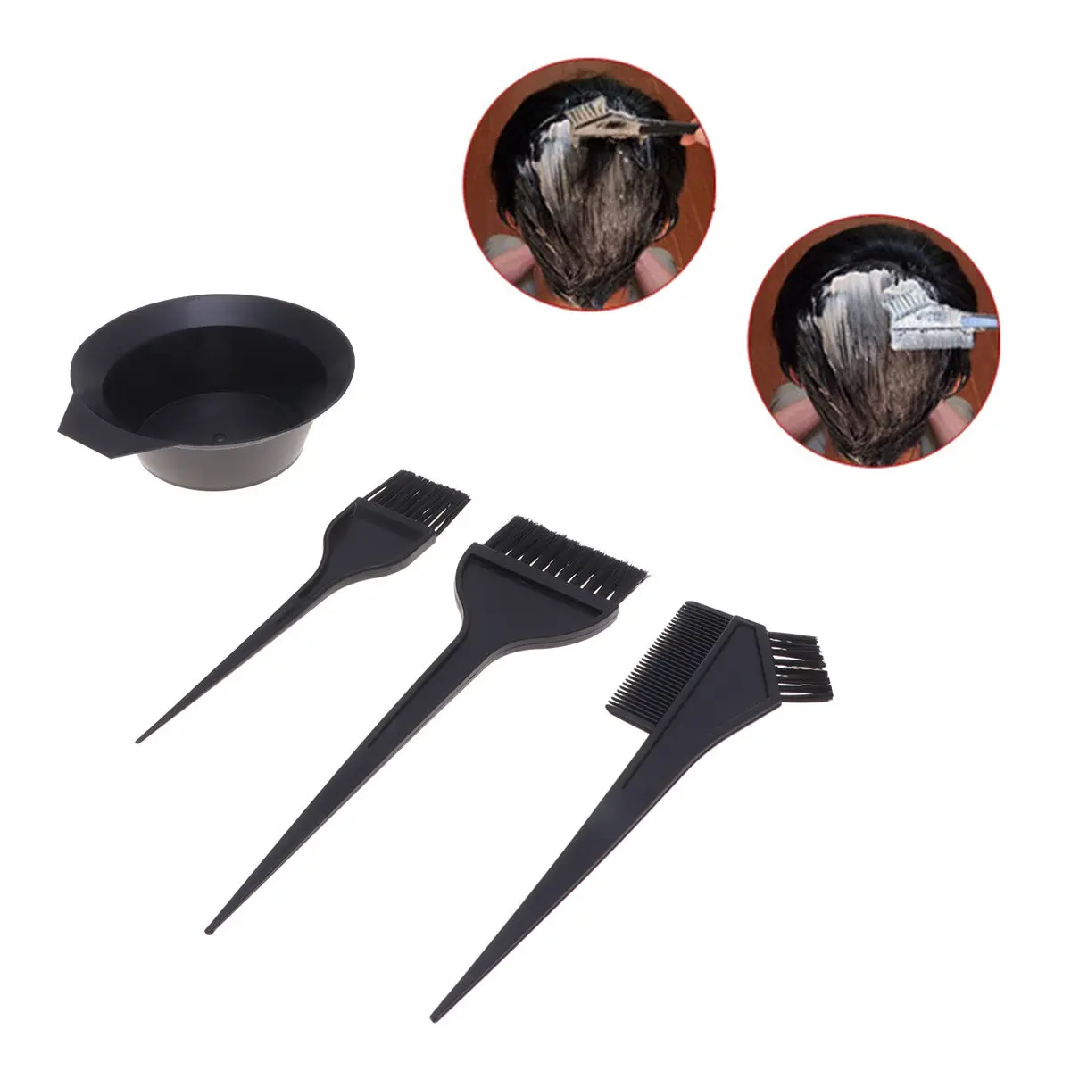 3Set Hair Coloring Tool Kit Professional Hairdressing Dyeing Set Salon Home DIY Hair Dyeing Accessories No Mess Easy Use
3Set Hair Coloring Tool Kit Professional Hairdressing Dyeing Set Salon Home DIY Hair Dyeing Accessories No Mess Easy Use