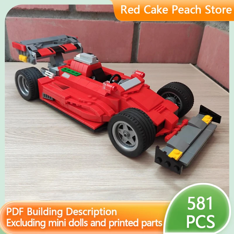 Модель городской автомобиль MOC, строительные кирпичи T2, одноместный гоночный автомобиль, модульная технология, детские праздничные подарки, сборка игрушек, костюм
Модель городской автомобиль MOC, строительные кирпичи T2, одноместный гоночный автомобиль, модульная технология, детские праздничные подарки, сборка игрушек, костюм